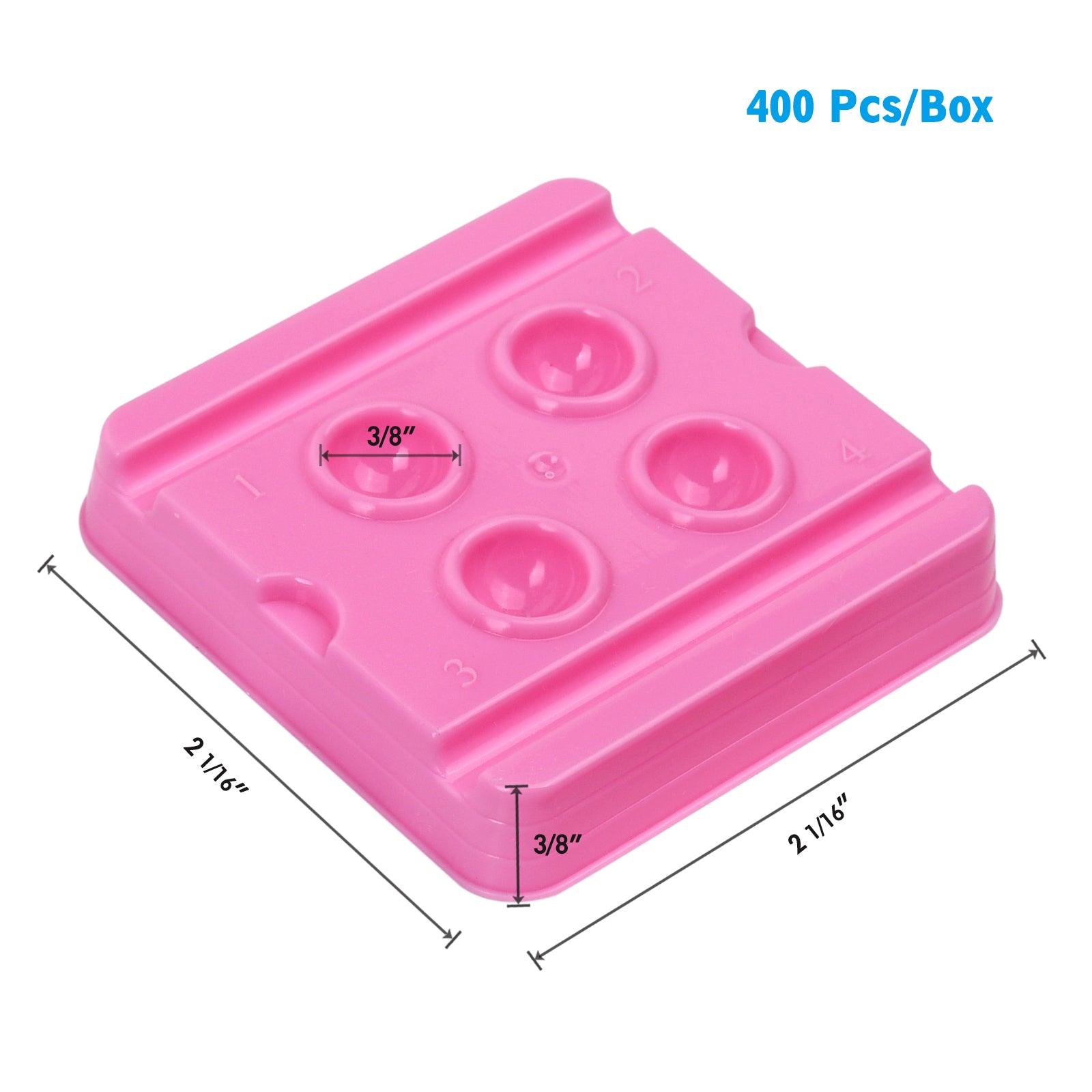 OneMed Disposable Dental Mixing Wells 4 Wells Pink 400Pcs/Pack - OneMed Dental OneMed Disposable Dental Mixing Wells 4 Wells Pink 400Pcs/Pack - OneMed Dental