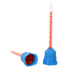 OneMed Dental Mixing Tips for Dental Impression Temp Crowns Material Blue/Orange (10:1) 50Pcs/Bag - OneMed Dental OneMed Dental Mixing Tips for Dental Impression Temp Crowns Material Blue/Orange (10:1) 50Pcs/Bag - OneMed Dental