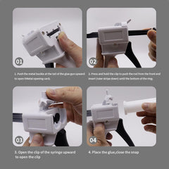 OneMed 50ml Dispensing Gun Kit Impression Mixing Dispensing Dispenser AB Gun 1:1/1:2