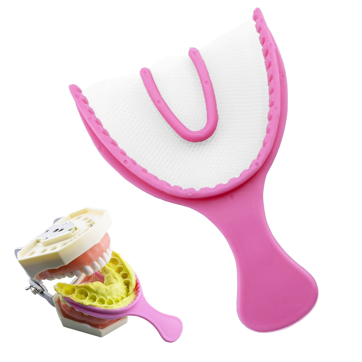 Dental Impression Bite Registration Triple Trays - Full Arch(30 Pcs/Bag)