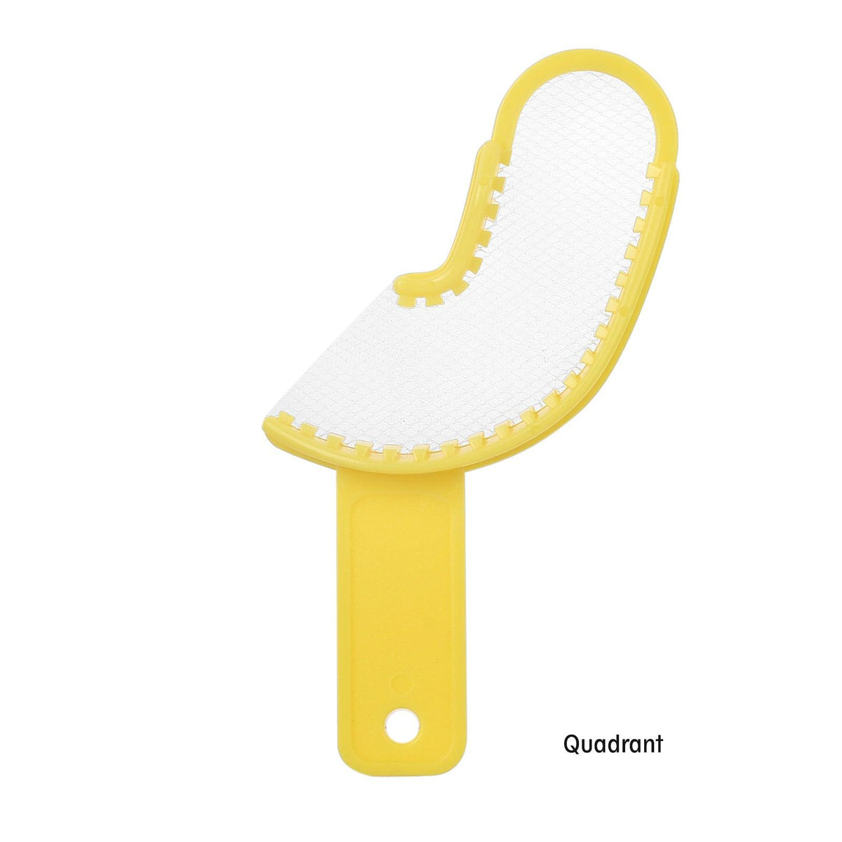 OneMed Disposable Dental Bite Registration Trays(Quadrant)-Yellow Impression Trays 36Pcs/Box - OneMed Dental