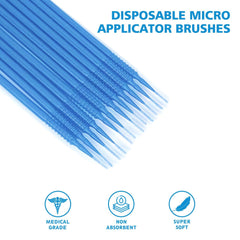 OneMed Disposable Micro Applicator Brush Extra Fine 1.2mm 100Pcs/Tube - OneMed Dental