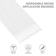 OneMed Disposable Micro Applicator Brush Fine 2.0mm 100Pcs/Tube - OneMed Dental