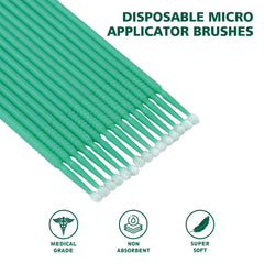 OneMed Disposable Micro Applicator Brush Regular 2.5mm 100Pcs/Tube - OneMed Dental