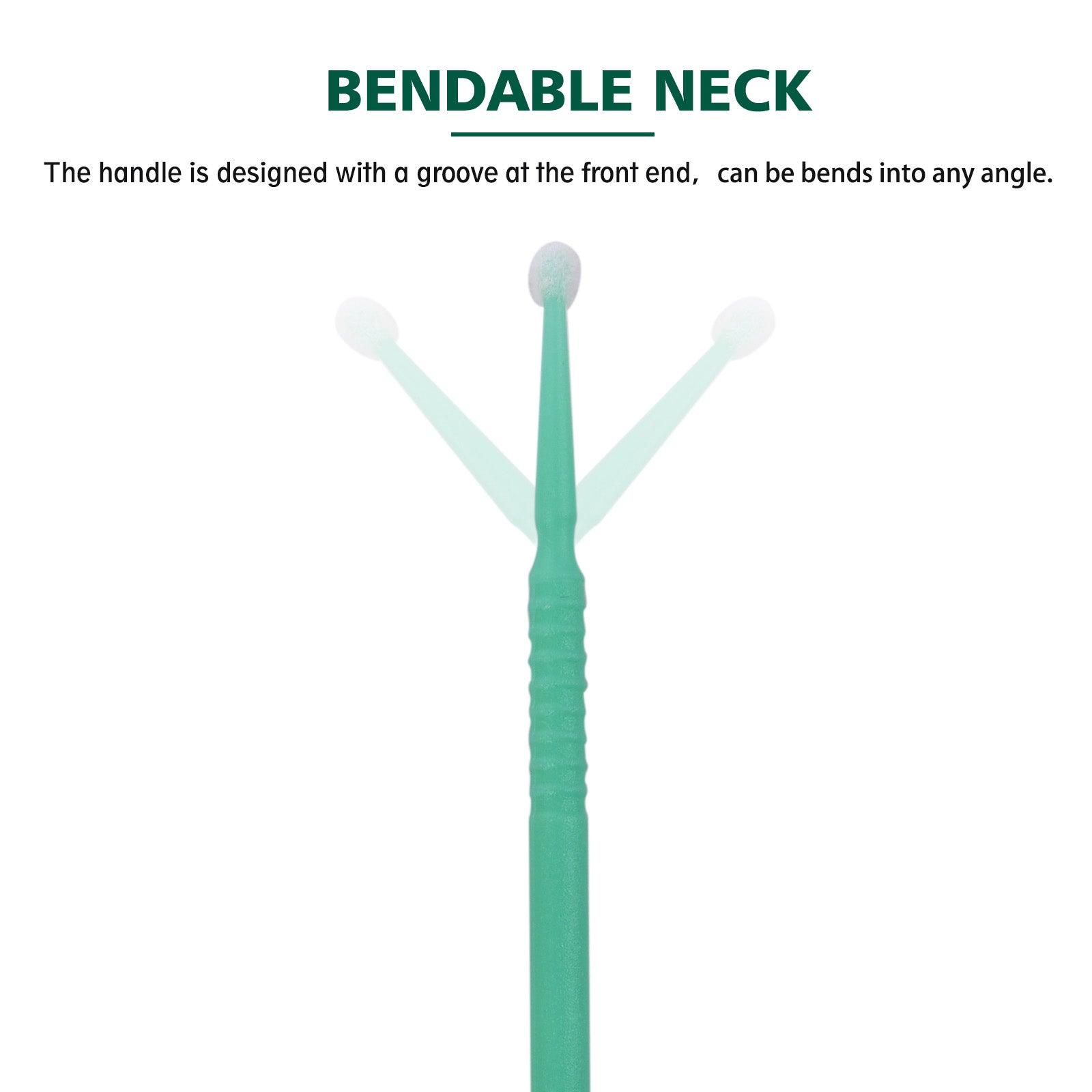 JSP Regular Tip Micro Applicator Brushes - 2.0 mm/Green. 4 x 100 JSP Regular Tip Micro Applicator Brushes - 2.0 mm/Green. 4 x 100