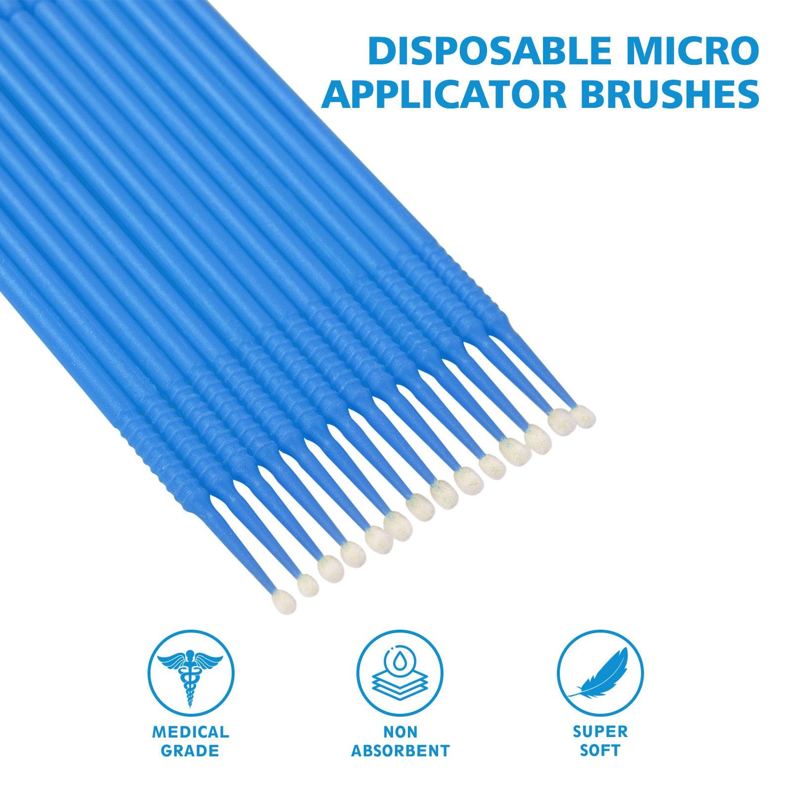 OneMed Disposable Micro Applicator Brush Super Fine 1.5mm 100Pcs/Tube - OneMed Dental