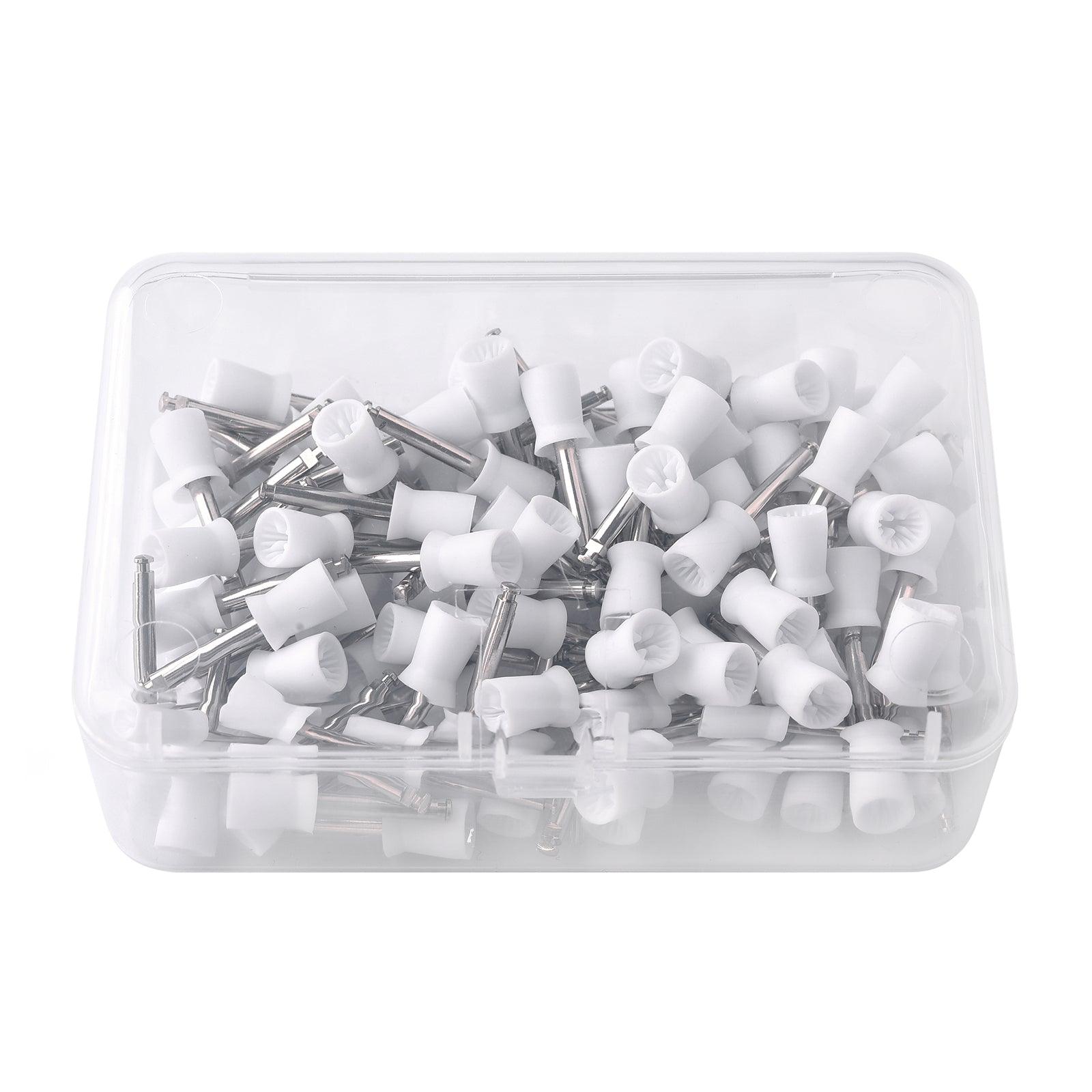 OneMed Disposable Dental Prophy Polishing Cups Latch Type White 100Pcs/Box - OneMed Dental