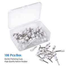 OneMed Disposable Dental Prophy Polishing Cups Latch Type White 100Pcs/Box - OneMed Dental