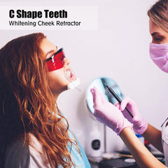 OneMed Disposable Cheek Retractor C-Shape Dental Mouth Opener Large - OneMed Dental