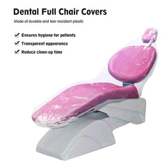 OneMed Dental Disposable Full Chair Covers 29"x80" Box of 125 - OneMed Dental