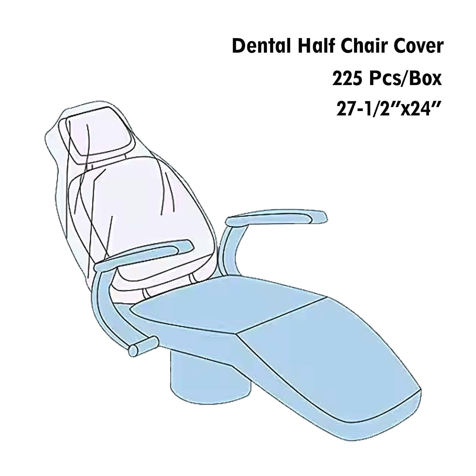 OneMed Dental Disposable Half Chair Covers 27-1/2"x24" Box of 225 - OneMed Dental