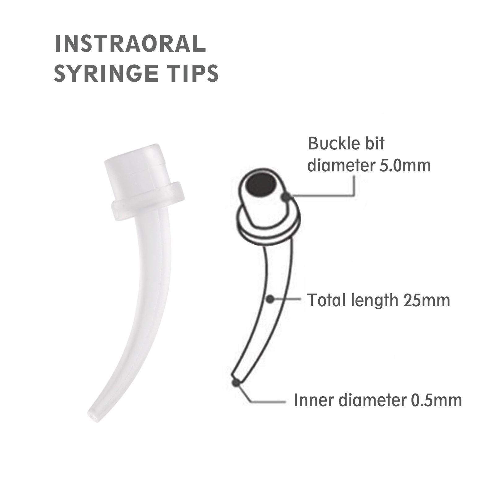 OneMed Dental Intra Oral Impression Tips Clear 100 Pcs/Bag - OneMed Dental