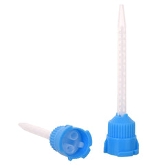 OneMed Dental Mixing Tips Impression Temporary C&B Material Blue/White Long 50Pcs/Bag - OneMed Dental