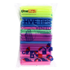 OneMed Dental High-Volume Evacuation HVE Tips 100 Pcs / Bag - OneMed Dental