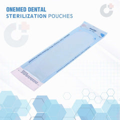 OneMed Dental Self-Sealing Sterilization Pouches 3.25x12 inch 200/Box - OneMed Dental