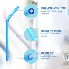 OneMed Dental Disposable 3 Way Air Water Syringe Tips  250 Pcs / Bag