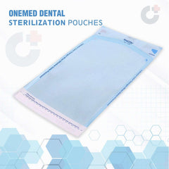 OneMed Dental Self-Sealing Sterilization Pouches 7.5x13 inch 200/Box - OneMed Dental