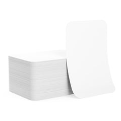 White Dental Tray Covers Paper for Size B Trays -12.25"x8.5" 500Pcs/Bag