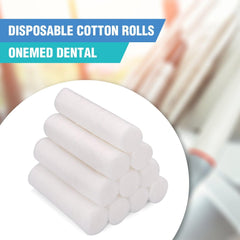 OneMed Dental Disposal Cotton Rolls 1.5" Long 2000/Box - OneMed Dental