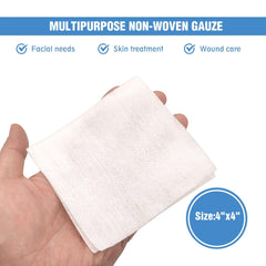 OneMed Dental Gauze Pads Non-Woven Sponge 4-Ply 4"x4" Non-sterile 200 Pcs / Bag - OneMed Dental