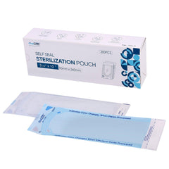 OneMed Dental Self-Sealing Sterilization Pouches 3.5x10 inch 200/Box - OneMed Dental